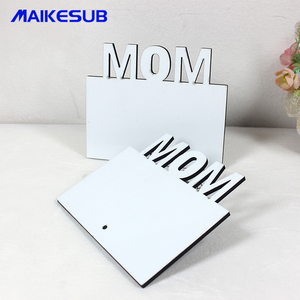 Cadeau de fête des mères Plaques photo personnalisées en bois vierge sublimation MDF maman <span class=keywords><strong>papa</strong></span> GRAD <span class=keywords><strong>cadre</strong></span> photo - Product Image 5