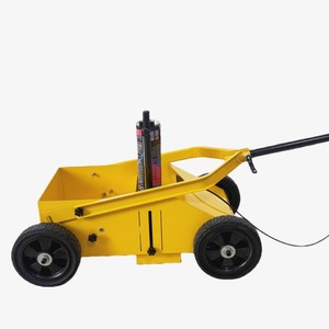 Road Marking Machine Foldable Yellow Steel Chassis With Wheels For Lawn Floor Painting And Customization - Product Image 1