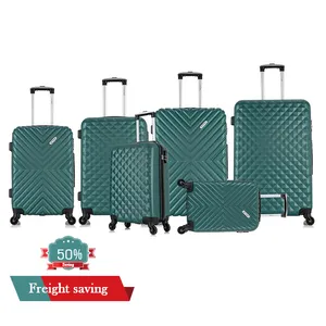 Goedkope Verzendkosten Lagere Vracht Besparing 18 "Tot 29 Inch 12 Stuks Set Halffabrikaten Trolley Abs Skd luggages Set