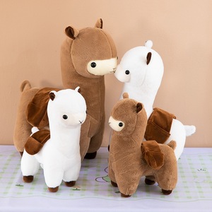 Nueva llegada al por mayor bebé niños regalos juguete Llama <span class=keywords><strong>peluches</strong></span> personalizados Alpaca animales de peluche juguetes de peluche - Product Image 1