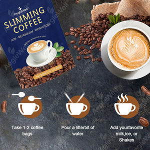 Aeglewell OEM/ODM Café Minceur Naturel - Complément Alimentaire pour un Contrôle du <span class=keywords><strong>Poids</strong></span> Sain et <span class=keywords><strong>de</strong></span> l'Énergie - Product Image 2