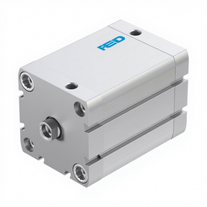 Brand New Original ADN-63-50-I-P-A Compact Pneumatic Cylinder <b>Double</b> Acting Air Actuator - Product Image 1