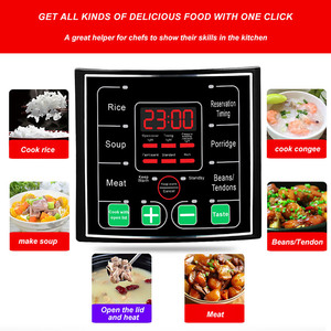Cuisinière multifonctionnelle intelligente en acier inoxydable 304 de 15 L, grande capacité, 40 L, 50 L, 60 L, cuiseur à pression électrique - Product Image 3