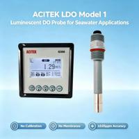 Sonde optique de mesure de l'oxygène dissous luminescente pour le contrôle des processus industriels, corps en ABS, haute précision 0,05 ppm, OEM ODM