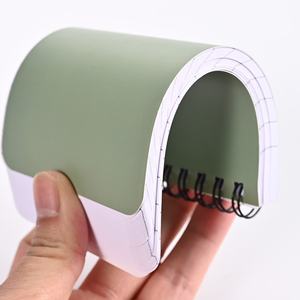 Nouveau carnet à spirale A7 couleur Morandi, personnalisé, à <span class=keywords><strong>feuilles</strong></span> <span class=keywords><strong>mobiles</strong></span>, compact, portable, idéal comme cadeau, avec papier de libération rapide - Product Image 4