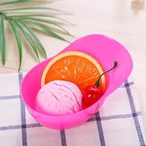 도매 8 OZ 야구 모자 아이스크림 그릇 플라스틱 배팅 헬멧 스낵 그릇