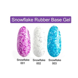 KODIES-<span class=keywords><strong>Vernis</strong></span> à ongles <span class=keywords><strong>semi</strong></span>-<span class=keywords><strong>permanent</strong></span> UV LED avec design flocon de neige <span class=keywords><strong>blanc</strong></span> <span class=keywords><strong>rose</strong></span> bleu paillettes gel art fournitures emballage bouteille - Product Image 3