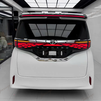 Alerón Trasero LED para Toyota Alphard Vellfire Serie 40 2023 2024, Luz de Freno de ABS, Modificación Exterior