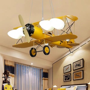 Lampadario a Sospensione per Bambini con Motivo di Aeroplani, Adorabile Luce da Soffitto per <span class=keywords><strong>Cameretta</strong></span> - Product Image 3