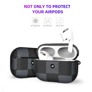 Étui en cuir pour <span class=keywords><strong>Apple</strong></span> Pro 3, design à la mode, boîtier pour écouteurs sans fil - Product Image 2