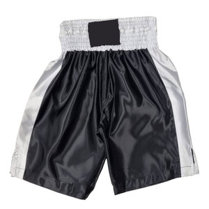 Pantalones Cortos de Boxeo de Primera Calidad para Hombre y Mujer, para Entrenamiento de Combate, 100% Poliéster, con Logotipo Frontal, Transpirables y de Secado Rápido - Product Image 1