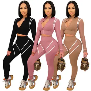 women's clothing 2024 clothing vendors v neck set two pieces suits new arrivals womens pant suits two piece sets for work