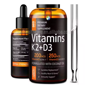 K2 <span class=keywords><strong>D3</strong></span>วิตามินโอเมก้า3 5000สำหรับการดูดซึมและการสนับสนุนภูมิคุ้มกันที่เร็วขึ้น - Product Image 1