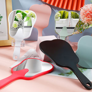 Nuevo diseño de espejo cosmético en forma de diente de mano lindo maquillaje colorido espejo de boca Dental de plástico - Product Image 5