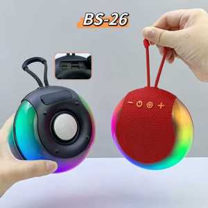 מיני 2025 עבור רמקול <span class=keywords><strong>Bluetooth</strong></span> הוביל אווירה גבוהה מראה סאב וופר חיצוני קטן בגודל-c כרטיס usb usb tf - Product Image 5