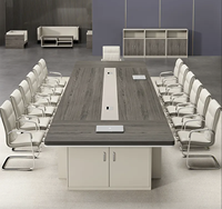 Mobilier de bureau moderne Offre Spéciale ensemble de bureau modulaire Mesa De Reuniones table de salle de conférence chaise de réunion pour conférence moderne