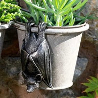 Pendentif chauve-souris, démon de nuit, statue de chauve-souris vampire, cadeau d'Halloween, décorations, artisanat en résine