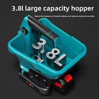 Semoir Électrique Portable Industriel 18V au Lithium, Trémie 3.8L, 6 Vitesses, Angle Réglable, Charge Rapide, OEM, Nouveau Modèle 2026