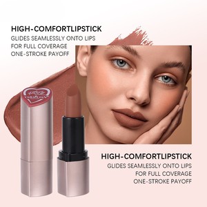 Brillo Labial Vegano de Moda, Larga Duración, Mate, de Alto Brillo, Hidratante, con Tonos Rosa Nude y Rosa Bubblegum - Product Image 3