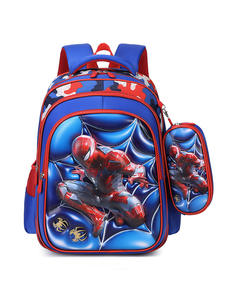 Nueva <span class=keywords><strong>Mochila</strong></span> Escolar <span class=keywords><strong>3D</strong></span> de Spider-Man para Niños de 3 a 6 Años, <span class=keywords><strong>Mochila</strong></span> Ligera, <span class=keywords><strong>Mochila</strong></span> Grande para Estudiantes - Product Image 2