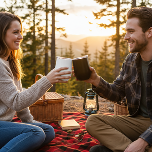 Vaso de Vino de Acero Inoxidable Ecológico con Aislamiento al Vacío de Doble Pared, 16oz 12oz, para Café y Vino - Product Image 3