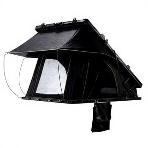 Tente de toit de voiture personnalisée, coque rigide en tissu polyester, tente de toit imperméable, résistante aux UV, quatre saisons, aluminium ABS, coque rigide - Product Image 1