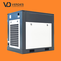 Compresseur d'air à vis rotatif VERDES 220V-380V 8-10 bars 4kW PM VSD, lubrifié, refroidi par air, avec bloc compresseur Hanbell Baosi