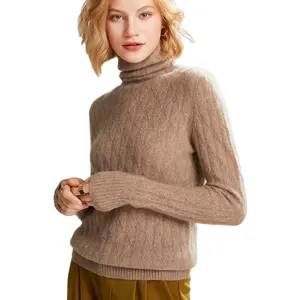 新款上市最新设计套头衫套头衫羊绒羊毛时尚定制针织毛衣冬季女装
