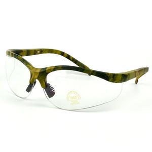 Lunettes de travail de protection <span class=keywords><strong>Camo</strong></span> Lunettes de sécurité résistantes aux chocs Caractéristique anti-buée Lunettes de construction PC certifiées EN166 - Product Image 1