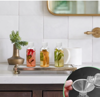 Botol Minuman Plastik Mini 2OZ 60ml Merek Yiwei Terlaris dengan Sablon untuk Teh, Sampanye, dan Minuman Energi