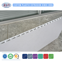 Profilé d'extrusion en PVC rigide pour rebord de fenêtre, conception multi-chambres creuses