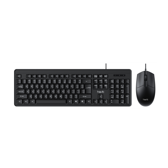 Havit KB273CM Portable Multi-media USB Wired Mice Keyboard and Mouse Combo