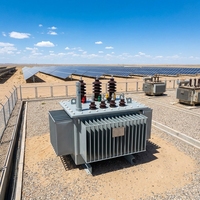 Équipement électrique Ganzhong S14/S22 Transformateur de puissance triphasé immergé dans l'huile, à faible bruit, haute efficacité, 50Hz, bobine ronde