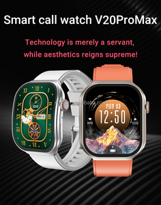 Reloj Inteligente OEM 2026 Nuevo a Bajo Precio, Pantalla Curva de 2.09'', Llamadas por Bluetooth, Monitor de Sueño y Frecuencia Cardíaca, V20Promax, Reloj Deportivo para <span class=keywords><strong>Hombre</strong></span> - Product Image 5