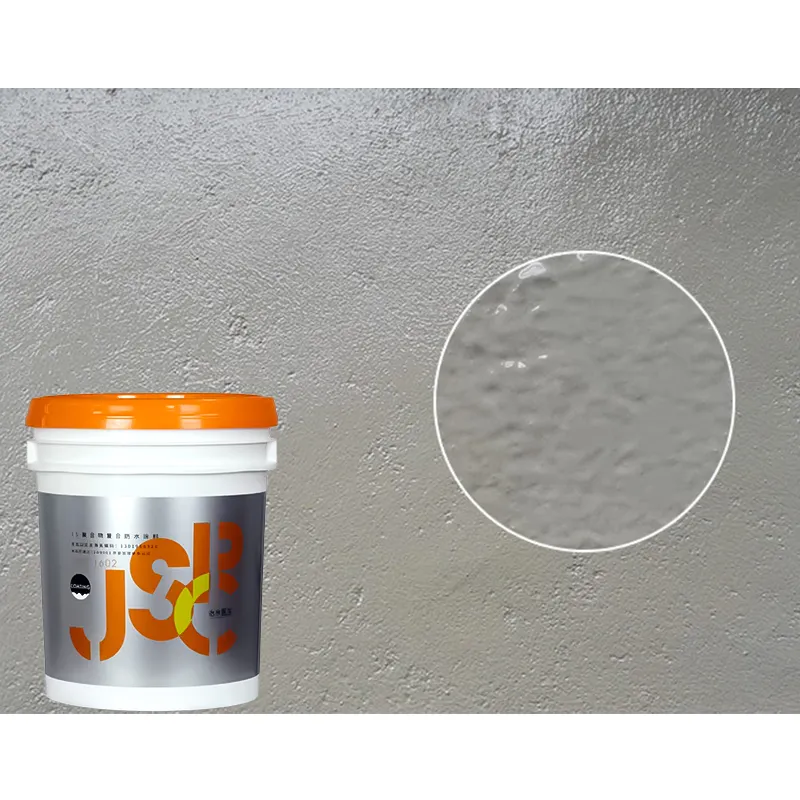 JS polimer dimodifikasi dua komponen, lapisan semen tahan air untuk dinding eksterior terowongan jembatan kolam