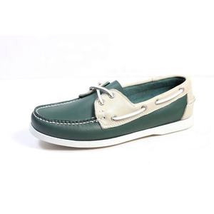 Venta al por mayor mocasín Casual mocasín conducción caminar vela yate barco cuero frijoles estilo británico hombres zapatillas Zapatos barco zapato - Product Image 1
