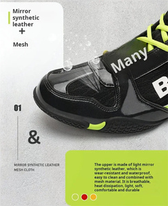 Chaussures de boxe pour Couples chaussures de sport antidérapantes homme à lacets garçon Zapatillas puissance levage hommes femmes chaussures de lutte - Product Image 4