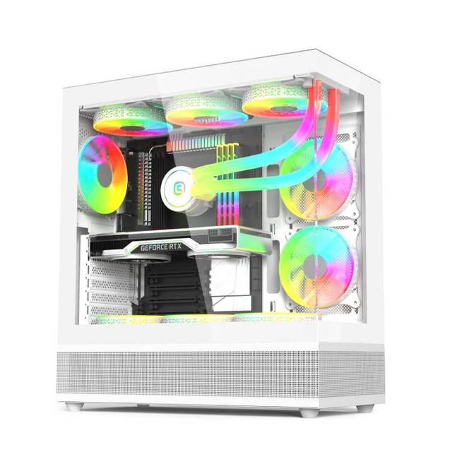 E Machines Gadget Computer Casing Hardware Accessories Tempered Glass Wholesales Atx Pc Gaming Computer case