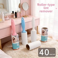Rouleau anti-poils détachable en forme de peigne OEM/ODM pour chats à poils courts, décapant de poils portable pour vêtements, disponible pour