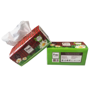 Papier de soie facial 2ply personnalisé OEM imprimé <span class=keywords><strong>faial</strong></span> mouchoirs en papier - Product Image 1