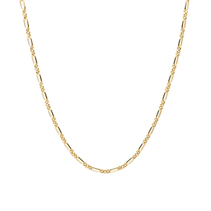 Conjuntos de joyería de moda, cadenas de oro amarillo de 14K, collar de cadena con clip de papel grueso chapado para mujer, collares finos, collar llamativo - Product Image 1