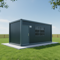 Maisons conteneurs en acier à motifs imitation bois, démontables, pour usage scolaire, commercial, de bureau, unités résidentielles polyvalentes