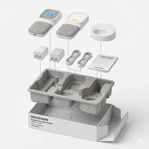 Moniteur audio pour bébé en gros, OEM/ODM, directement de l'usine, avec veilleuse, berceuses et interphone bidirectionnel - Product Image 3