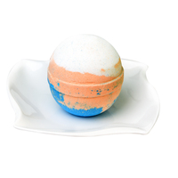 8 jeux de bombes de bain Halloween étiquetage privé boule pétillante de bain avec surprise