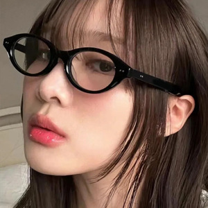 Montures de lunettes œil-de-chat à monture complète, verres en résine, anti-lumière bleue, pour femmes, légères, design tendance 2025 - Product Image 1