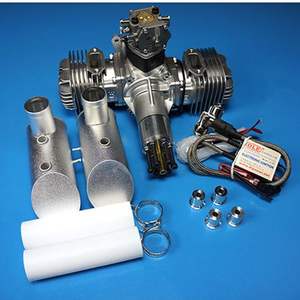 Moteur à essence DLE DLE120 échappement arrière 120CC pour avion RC 12HP/7500 tr/min - Product Image 1