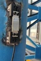 Capteur de micro-contrainte pour pesage de réservoir, mesure de force, structure compacte, acier allié, cellule de charge haute précision