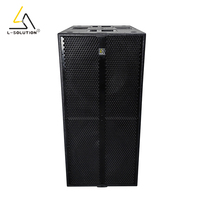 Subwoofer Activo Doble de 18 Pulgadas, 10400W, 9006A con Hdl30, Gran Potencia, Amplificador de Bajos V218LAT para Eventos al Aire Libre, Sistema de Sonido Line Array para DJ
