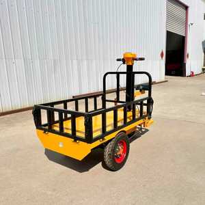तीन पहिया कार्गो हैंडलिंग गाड़ी के साथ भारी शुल्क इलेक्ट्रिक प्लेटफॉर्म ट्रॉली के साथ भारी शुल्क इलेक्ट्रिक प्लेटफॉर्म ट्रॉली - Product Image 4