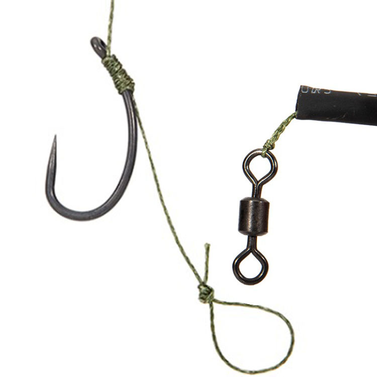 6pcs Barbless Pole Carp Fishing Hook Carp Pole Fishing Pink Hook